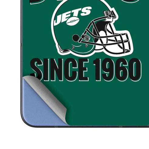 NFL New York Jets Helmet Galaxy Z Fold5 5G Skin